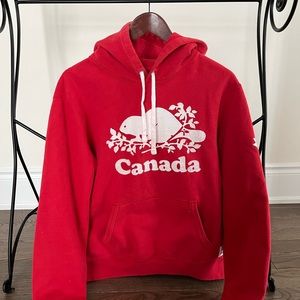 Red Roots Canada Hoodie MEDIUM